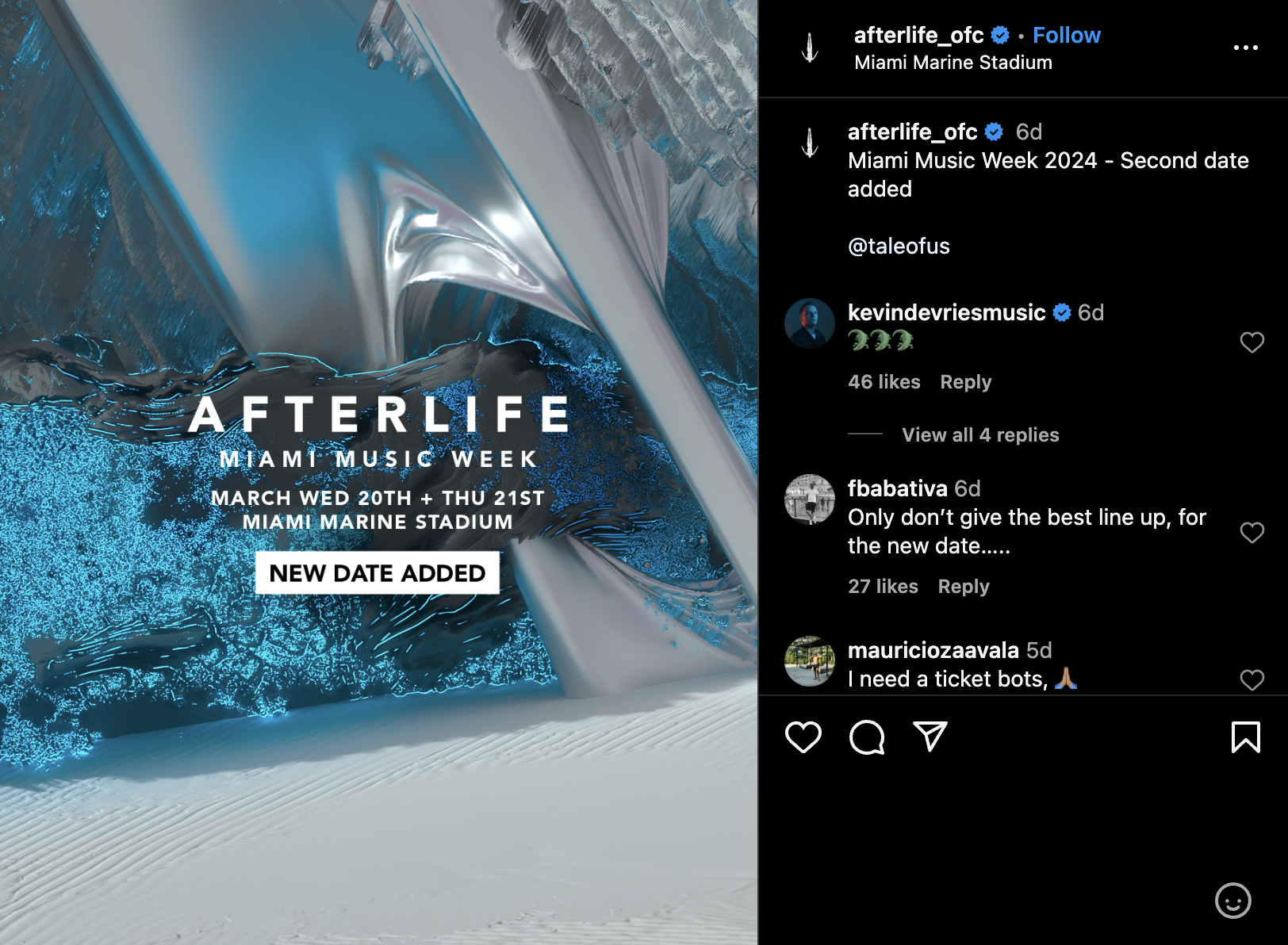 afterlife music week